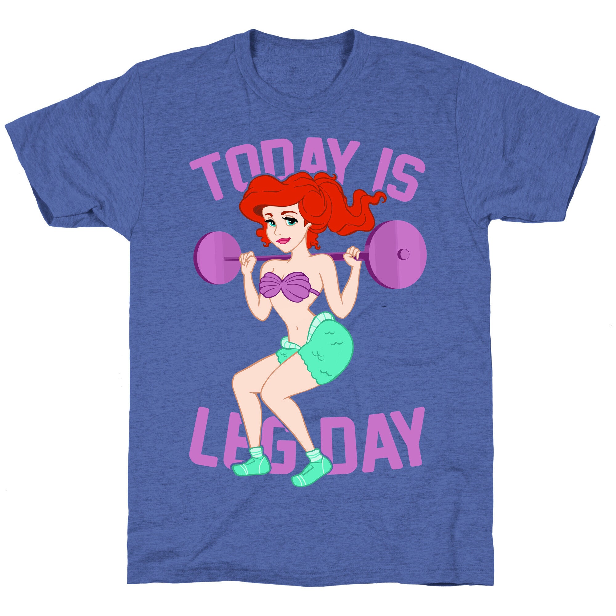 Today Is Leg Day Unisex Triblend Tee